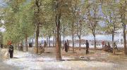 In the Jardin du Luxembourg Vincent Van Gogh